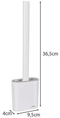 Immagine prodotto di Scopa per WC in silicone con supporto igienico ventilato