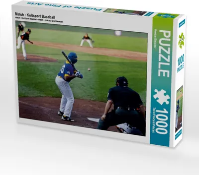 Produktbild von Calvendo Match - Kultsport Baseball 1000 Teile Puzzle quer 640x480mm, Bleicher Renate; 7360510