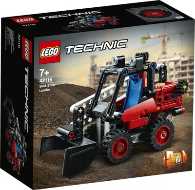 Image de LEGO Mini chargeur (42116), Couleur:Rouge