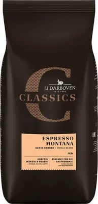 Produktbild von J. J. Darboven Classics ESPRESSO MONTANA, 1000g Bohnen