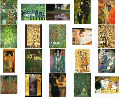 Produktbild von Kunstkarten-Topseller-Set Gustav Klimt