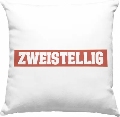 Produktbild von Trendation - 10 Geburtstag Junge Mädchen Geschenke Deko-Kissen mit Füllung 40x40 10er Geburtstag 10 Jahre Alt Geschenkidee Lustig (Blau)