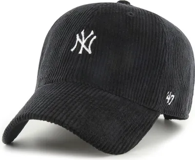 Produktbild von '47 Brand MLB Clean Up Cord Strapback Cap Base Runner New York Yankees black
