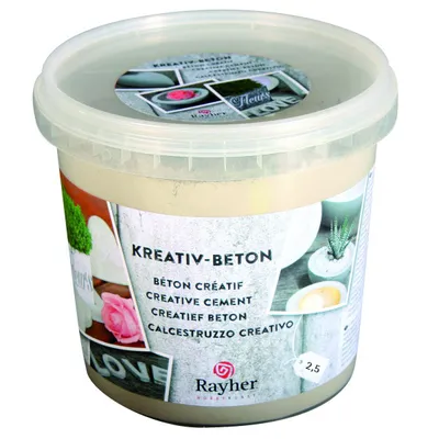Immagine prodotto di Calcestruzzo creativo di Rayher, secchio da 2,5 kg