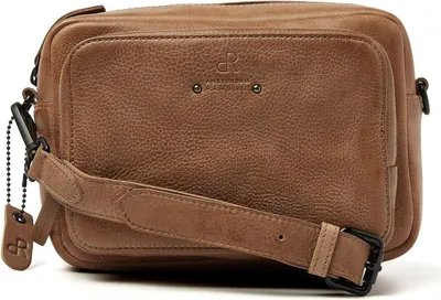 Produktbild von dR Amsterdam Umhängetasche | Leder Schultertasche | Damenhandtaschen | Damen Crossbody Tasche | Tampa - 933738 Burro