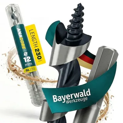 Produktbild von Ø 12 mm 230 mm Länge Bayerwald ANACORE HCS Schlangenbohrer