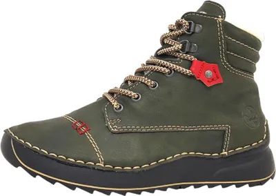 Produktbild von Rieker  Damenschuhe Stiefel Schnürer Stiefelette Schwarz Freizeit