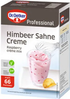 Produktbild von Dr.Oetker Himbeer Sahne Creme