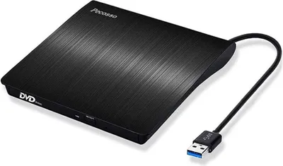 Produktbild von Externe CD/DVD Laufwerk USB 3.0, Portable Slim