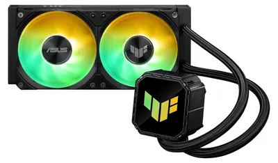 Produktbild von ASUS TUF Gaming LC III 240 ARGB, All-in-One-Flüssigkeitskühler, 12 cm, Schwarz