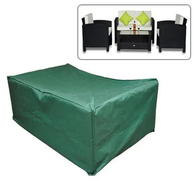 Obrázok produktu pre Ochranný obal na záhradný nábytok | Farba: zelená | Rozmery: 135 x 135 x 75 cm