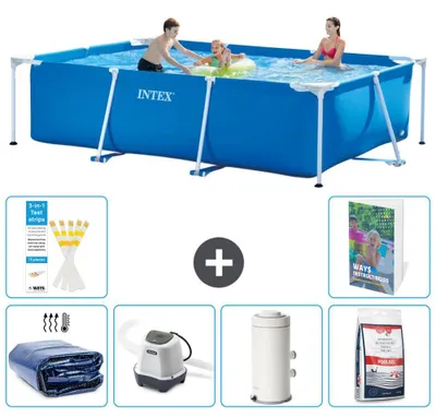 Obrázok produktu pre Obdĺžnikový bazén s rámom – 300x200x75 cm – 5-dielny, model S155