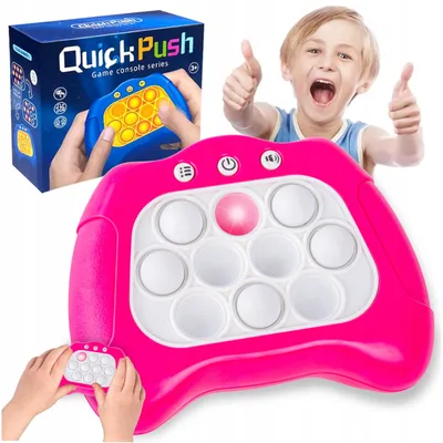 Produktbild von DK 3672 pink Sensorischer Pop It Controller Anti-Stress Spiel
