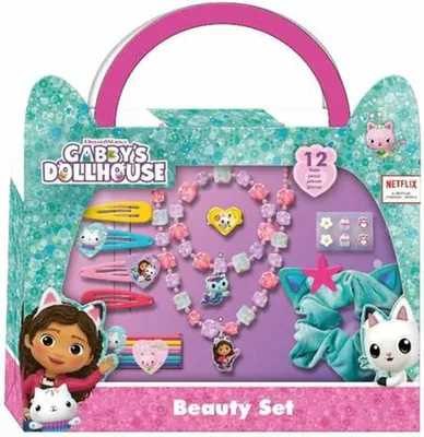Obrázok produktu pre Gabby's Dollhouse stylingová sada pre deti - roztomilé šperky do vlasov
