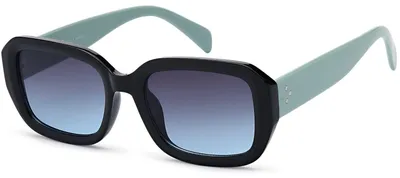 Immagine prodotto di styleBREAKER Occhiali da sole retrò da donna con ampia montatura in plastica e lenti rettangolari in policarbonato 09020143