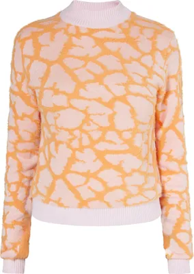 Immagine prodotto di Maglione da donna SWIRLY - arancione rosa, L