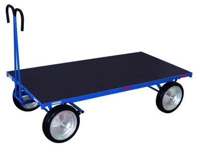 Produktbild von VARIOfit Handpritschenwagen ohne Bordwand Vollgummibereifung 1.200 x 800 mm Traglast 1.000 kg