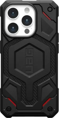 Produktbild von Urban Armor Gear Monarch Pro, Cover, Apple, iPhone 15 Pro, 15,5 cm (6.1"), Schwarz