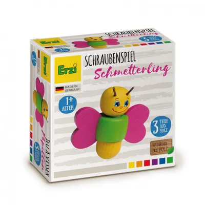 Produktbild von Erzi 42526 Schraubenspiel Schmetterling