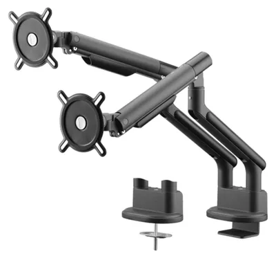 Produktbild von ONE FOR ALL DM7210 MH Design Universal-Doppelmonitorarm, Schwarz