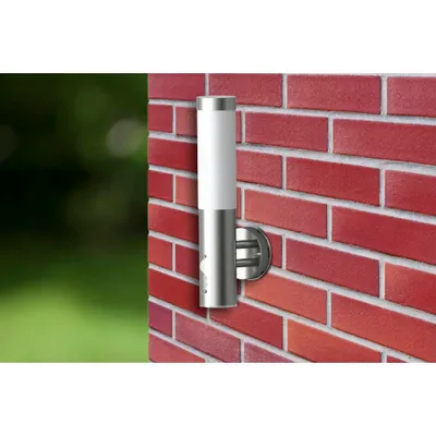 Immagine prodotto di Applique da esterno con rilevatore di movimento in acciaio inox