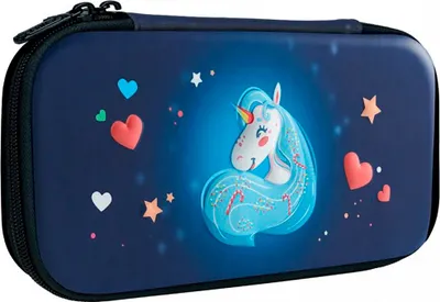 Produktbild von NACON Unicorn, Hartschalenkoffer, Nintendo, Mehrfarbig, Nintendo Switch, Nintendo Switch Lite, Kratzresistent, Schockresistent, Tragetasche