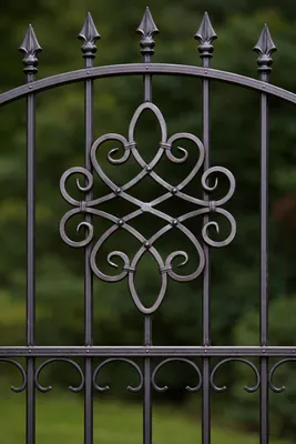 Produktbild von UHRIG Schmiedeeisen Ornament aus Stahl für Zaun, Geländer, Fenstergitter uvm.