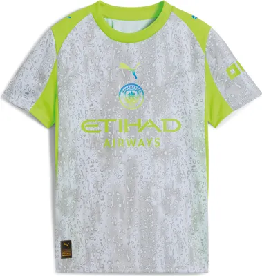 Produktbild von Puma MCFC 3rd Replica Jr - blau, Größe:128