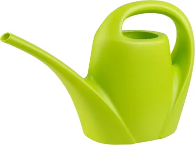 Zdjęcie produktu dla Doniczka, jasnozielona, 1,5 litra, do roślin doniczkowych i balkonowych