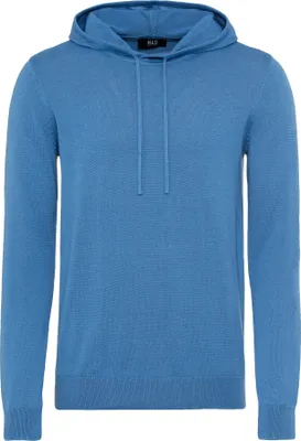 Produktbild von H.I.S. Hoodie , Strickpullover mit Kapuze blau Größe S