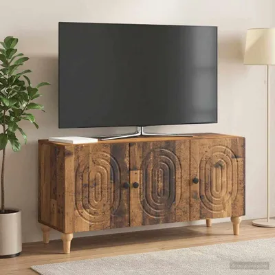 Productafbeelding van vidaXL TV-kast, 99 x 34,5 x 50 cm, gerecycled hout, houtvezel