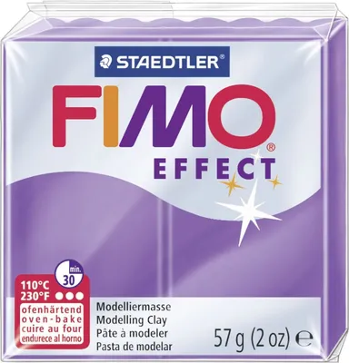 Produktbild von Staedtler FIMO 8020, Knetmasse, Violett, 1 Farben, 110 °C, Deutschland, 30 min