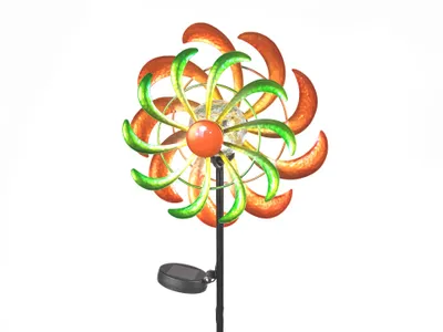 Produktbild von Windspiel Gartenstecker mit Solarlicht formano