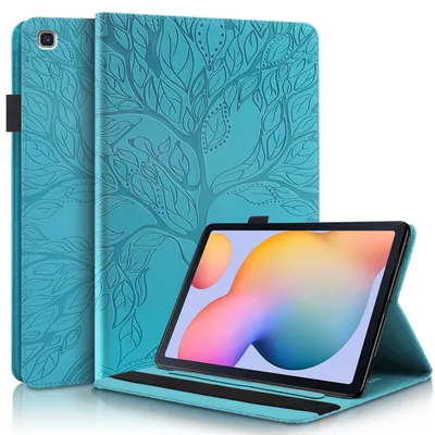 Obrázek produktu pro Pro Samsung Galaxy Tab S6 Lite 2020 2022 2024 Pouzdro na tablet se vzorem stromu Blue