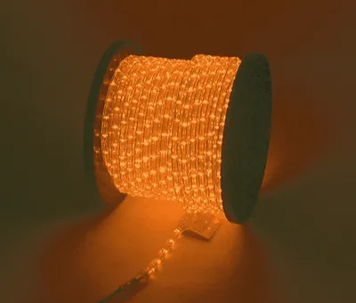Produktbild von EUROLITE RUBBERLIGHT RL1-230V orange 44m