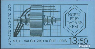 Produktbild von Briefmarken Schweden 1983 Mi MH96 (kompl.Ausg.) postfrisch Nobelpreisträger