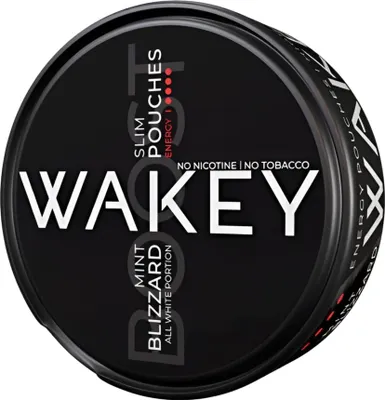 Produktbild von WAKEY Koffein-Energie-Vitamin-Beutel 100 mg Minze 20 Stück
