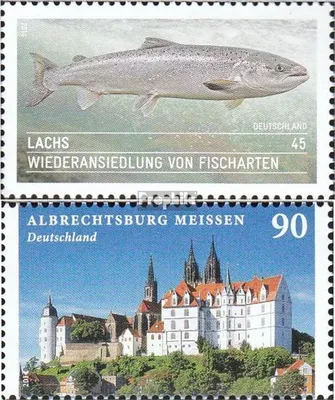 Produktbild von Briefmarken BRD (BR.Deutschland) 2014 Mi 3051,3062 (kompl.Ausg.) gestempelt Wiederansiedlung von Fischarten