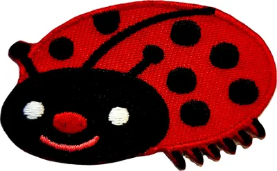 Obrázek produktu pro Ladybird animal - nášivka, nažehlovačka, nášivky, nášivky, nažehlovačka, velikost: 5,9 x 5,1 cm