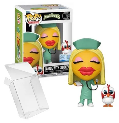 Obrázek produktu pro Funko Pop! Televizní Muppeti – Janice s kuřetem #1679 Exkluzivně od Funko