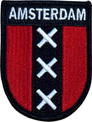 Produktbild von Amsterdamer Eisen-Emblem-Aufnäher