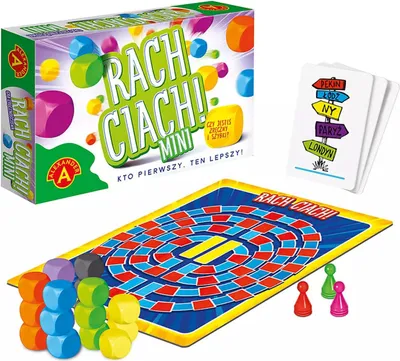 Zdjęcie produktu dla Gra Rach-Ciach Mini ALEX