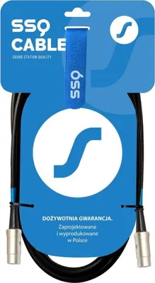 Produktbild von SSQ MIDI3 SS-1419 Kabel MIDI (5-polig) - MIDI (5-polig) 3 m Schwarz