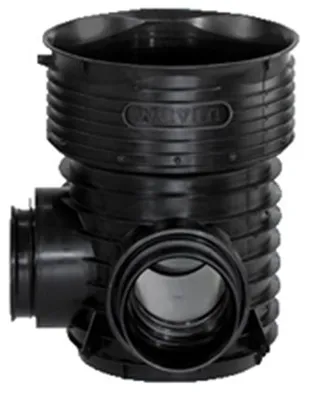 Obrázok produktu pre Dno šachtové typ T Wavin Tegra 425, KG DN 160 (levý nebo pravý přítok)