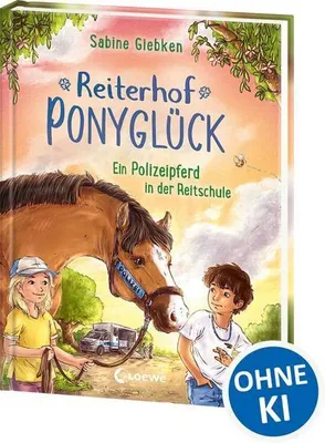 Obrázek produktu pro Reiterhof Ponyglück (Band 2) - Ein Polizeipferd in der Reitschule