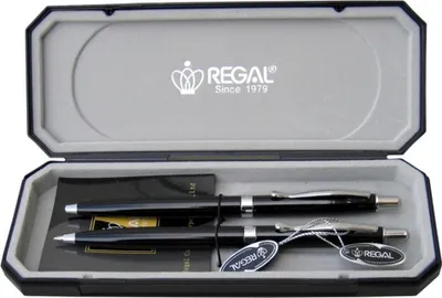 Obrázek produktu pro Kuličkové pero + mikrotužka Regal Reef černé - 543200MB