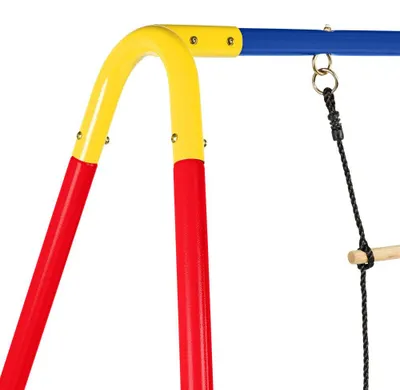Produktbild von KETTLER Doppelschaukel COMBI Rot/Blau, Farbe:Rot/Blau