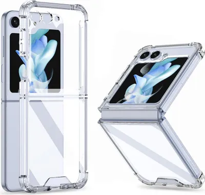 Zdjęcie produktu dla Etui Tech-Protect FlexAir Hybrid na Samsung Galaxy Z Flip 5 - przezroczyste