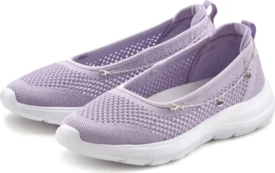 Produktbild von LASCANA Sneaker Slip-On-Sneaker, Freizeitschuh, Slipper, flieder Größe 35