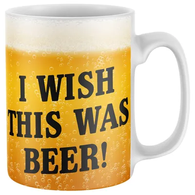 Grappige Biermok – Keramik Bierbecher Geschenk für Männer